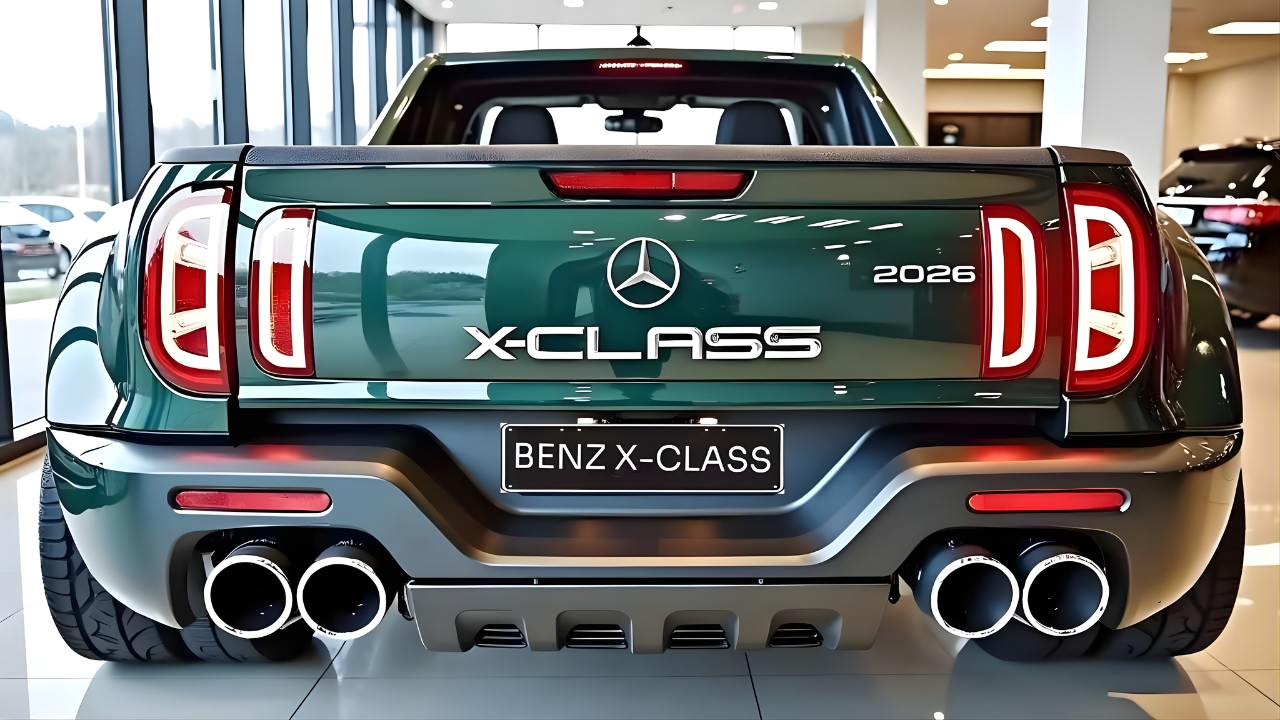 2026 Mercedes-Benz X-Class Launches with Sophisticated Design, Smart Tech, and Versatile Utility