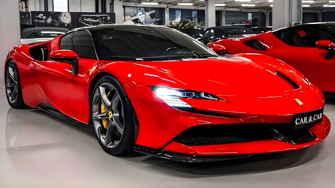 Ferrari SF90 Stradale Redefine - Cutting-Edge Hybrid Tech Meets Extreme Speed